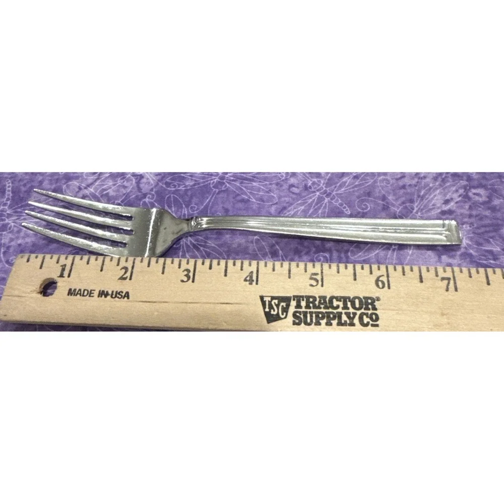 Wallace‎ WAS244 Stainless Steel Flatware Salad Forks Fork Set Of 5